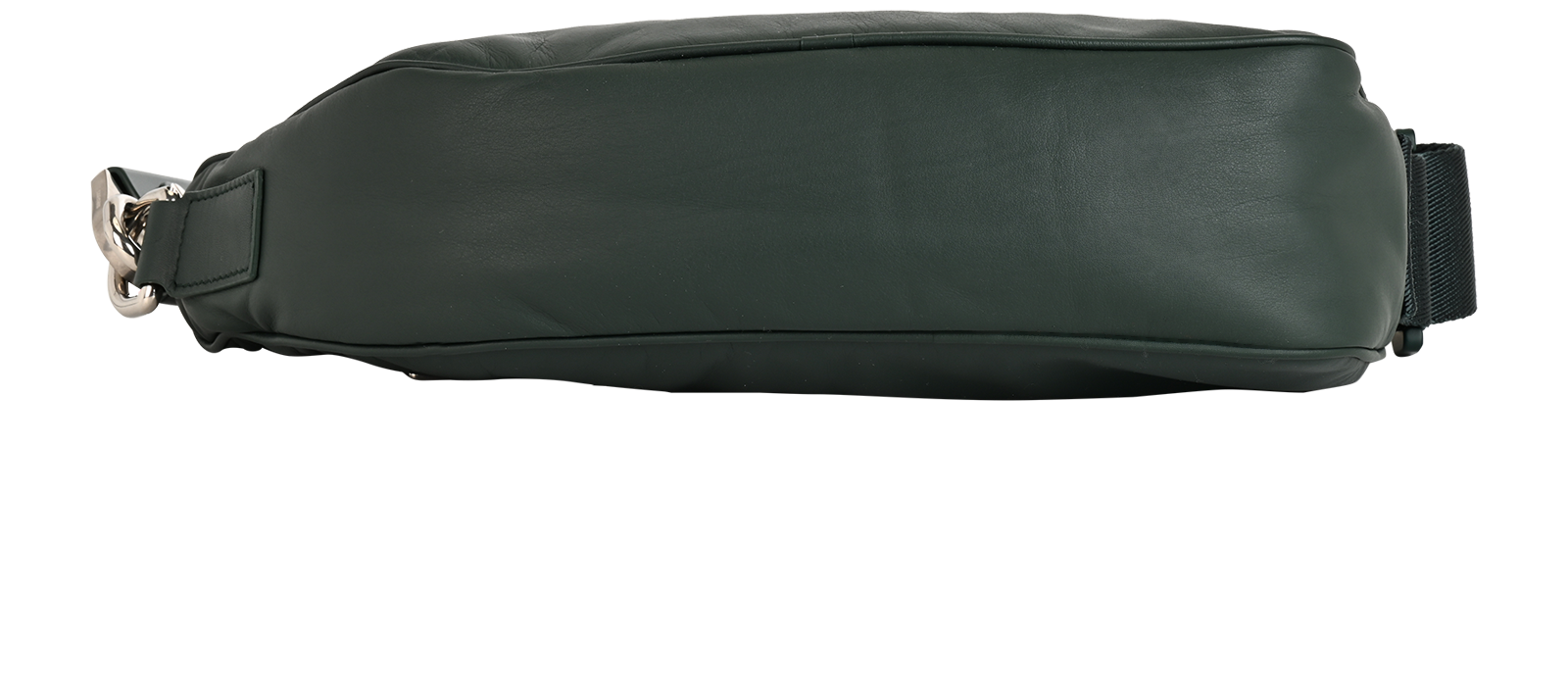 Shield Crossbody, &pound;420, Handbags, Green, Leather, Top view